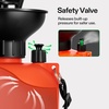 image:imageVIVOSUN 135Gallon Pump Pressure Sprayer Pressurized Lawn amp Garden Water Spray Bottle with Adjustable Shoulder Strap for Spraying Plants Garden Watering and Household CleaningOrange