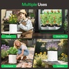 image:imageVIVOSUN 50Pack 5 Gallon Grow Bags for Plants BlackandWhite Thick Plastic Bags for Potting Seedlings and Rooting1 Gallon