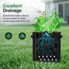 image:imageVIVOSUN 5Pack 7 Gallon Potato Grow Bags for Growing Potatoes Fabric Potato Pots with Handle and Rollup Window Potato Growing Containers Potato Planter Potato Planter for Growing Potatoes GreenBlack