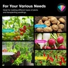 image:imageVIVOSUN 5Pack 7 Gallon Visible Potato Grow Bags Thick Fabric Potato Pots with 360 Visibility amp Harvest Window Potato Growing Containers Potato Planter Potato Planter for Growing Potatoes Black5