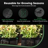 image:imageVIVOSUN 5Pack 7 Gallon Visible Potato Grow Bags Thick Fabric Potato Pots with 360 Visibility amp Harvest Window Potato Growing Containers Potato Planter Potato Planter for Growing Potatoes Black5