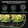 image:imageVIVOSUN 5Pack 7 Gallon Visible Potato Grow Bags Thick Fabric Potato Pots with 360 Visibility amp Harvest Window Potato Growing Containers Potato Planter Potato Planter for Growing Potatoes Black3