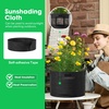 image:imageVIVOSUN 5Pack 7 Gallon Visible Potato Grow Bags Thick Fabric Potato Pots with 360 Visibility amp Harvest Window Potato Growing Containers Potato Planter Potato Planter for Growing Potatoes Black5