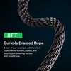 image:imageVIVOSUN 6Pair 18 Inch Adjustable Grow Light Hanger Heavy Duty Rope Hanger with Reinforced Metal Gears 8Ft Long and 150 lbs Weight Capacity Rope for Grow Light Inline Fan FiltersGreen