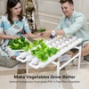 image:imageVIVOSUN Hydroponics Growing System 108 Plant Sites 3 Layers 12 FoodGrade PVCU Pipes Gardening System Grow Kit with Water Pump Timer Nest Basket and Sponge for Leafy Vegetables36