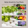 image:imageVIVOSUN Hydroponics Growing System 108 Plant Sites 3 Layers 12 FoodGrade PVCU Pipes Gardening System Grow Kit with Water Pump Timer Nest Basket and Sponge for Leafy Vegetables108 Plant Sites