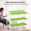image:imageVIVOSUN Hydroponics Growing System 108 Plant Sites 3 Layers 12 FoodGrade PVCU Pipes Gardening System Grow Kit with Water Pump Timer Nest Basket and Sponge for Leafy Vegetables90