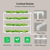 image:imageVIVOSUN Hydroponics Growing System 108 Plant Sites 3 Layers 12 FoodGrade PVCU Pipes Gardening System Grow Kit with Water Pump Timer Nest Basket and Sponge for Leafy Vegetables36Wall mounted