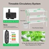 image:imageVIVOSUN Hydroponics Growing System 108 Plant Sites 3 Layers 12 FoodGrade PVCU Pipes Gardening System Grow Kit with Water Pump Timer Nest Basket and Sponge for Leafy Vegetables90