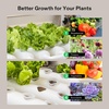 image:imageVIVOSUN Hydroponics Growing System 108 Plant Sites 3 Layers 12 FoodGrade PVCU Pipes Gardening System Grow Kit with Water Pump Timer Nest Basket and Sponge for Leafy Vegetables36Wall mounted