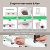 image:imageVIVOSUN Hydroponics Growing System 108 Plant Sites 3 Layers 12 FoodGrade PVCU Pipes Gardening System Grow Kit with Water Pump Timer Nest Basket and Sponge for Leafy Vegetables108 Plant Sites