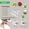 image:imageVIVOSUN Hydroponics Growing System 108 Plant Sites 3 Layers 12 FoodGrade PVCU Pipes Gardening System Grow Kit with Water Pump Timer Nest Basket and Sponge for Leafy Vegetables108 Plant Sites