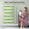 image:imageVIVOSUN Hydroponics Growing System 108 Plant Sites 3 Layers 12 FoodGrade PVCU Pipes Gardening System Grow Kit with Water Pump Timer Nest Basket and Sponge for Leafy Vegetables54Wall mounted