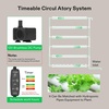 image:imageVIVOSUN Hydroponics Growing System 108 Plant Sites 3 Layers 12 FoodGrade PVCU Pipes Gardening System Grow Kit with Water Pump Timer Nest Basket and Sponge for Leafy Vegetables54Wall mounted