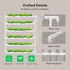 image:imageVIVOSUN Hydroponics Growing System 108 Plant Sites 3 Layers 12 FoodGrade PVCU Pipes Gardening System Grow Kit with Water Pump Timer Nest Basket and Sponge for Leafy Vegetables54Wall mounted