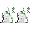 image:imageVIVOSUN 1 Gal4L Pump Sprayer Garden Water Sprayer for Plants Weeds amp Lawn Care with 3 Nozzles 50 Long Hose amp Pressure Relief Valve10 gal Pack of 2