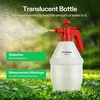 image:imageVIVOSUN 27oz Pump Sprayer Handheld Garden Water Sprayer Bottle with Adjustable Brass Nozzle for Spraying Plants Flowers Weeds and Cleaning GreenRed