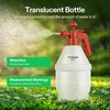 image:imageVIVOSUN 27oz Pump Sprayer Handheld Garden Water Sprayer Bottle with Adjustable Brass Nozzle for Spraying Plants Flowers Weeds and Cleaning GreenRed