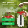 image:imageVIVOSUN 27oz Pump Sprayer Handheld Garden Water Sprayer Bottle with Adjustable Brass Nozzle for Spraying Plants Flowers Weeds and Cleaning GreenRed