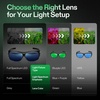 image:imageVIVOSUN AeroLight Wing AW200SE and Grow Room Glasses Indoor Hydroponics LED Grow Light Glasses AntiUV Glasses for Visual Eye Protection 2pcs