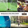 image:imageVIVOSUN Garden Hose Splitter 4 Way Heavy Duty Water Hose Connector 34 Water Hose Manifold Faucet Adapter with Comfortable Rubberized Grip for Drip Irrigation Lawns34 inch
