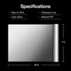 image:imageVIVOSUN Highly Reflective Mylar Film Roll 4FT x 100FT for Outdoor Grow Room Indoor Decoration Aluminum Paint Coated 2 Mil Silver25FT Pack of 2