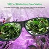 image:imageVIVOSUN Indoor Hydroponics Anti UVA and UVB Grow Room Glasses Goggles and 19Bulb High Intensity LED Green Light Grow Room Headlight