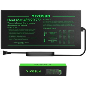 image:imageVIVOSUN Durable Waterproof Seedling Heat Mat 10 x 2075 UL amp METCertified Warm Hydroponic Heating Pad for Germination Indoor Gardening Greenhouse48x2075