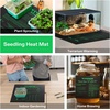 image:imageVIVOSUN 10x 2075 Seedling Heat Mat and Digital Thermostat Combo Set UL amp METCertified Warm Hydroponic Heating Pad for Germination Indoor Gardening Greenhouse20x2075