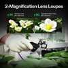 image:imageVIVOSUN 30X 60X Illuminated Jewelers Loupe Foldable Magnifier with LED Light for Jewelry Gems Watches Coins Stamps Antiques WhiteBlack
