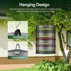 image:imageVIVOSUN 4Layer Mesh Drying Rack Hanging Design with Green Zippers for Dehydrating Indoor and Outdoor Pruning Shears Included4 Layer
