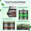 image:imageVIVOSUN 4Layer Mesh Drying Rack Hanging Design with Green Zippers for Dehydrating Indoor and Outdoor Pruning Shears Included4 Layer Pack of 2