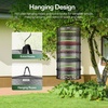image:imageVIVOSUN 4Layer Mesh Drying Rack Hanging Design with Green Zippers for Dehydrating Indoor and Outdoor Pruning Shears Included6 Layer