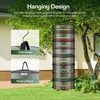 image:imageVIVOSUN 4Layer Mesh Drying Rack Hanging Design with Green Zippers for Dehydrating Indoor and Outdoor Pruning Shears Included8 Layer Pack of 2