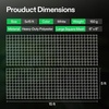 image:imageVIVOSUN 5 x 30 ft Plant Trellis Netting HeavyDuty Polyester Grow Net Garden Trellis Netting with Square Mesh for Climbing Plants Vegetables Fruits and Flowers 2Pack2