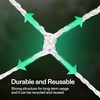 image:imageVIVOSUN 5 x 30 ft Plant Trellis Netting HeavyDuty Polyester Grow Net Garden Trellis Netting with Square Mesh for Climbing Plants Vegetables Fruits and Flowers 2Pack1