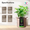 image:imageVIVOSUN 5Pack 10 Gallon Plant Grow Bags Heavy Duty Thickened Nonwoven Fabric Pots with HandlesTan