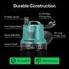 image:imageVIVOSUN 660GPH 40W Submersible Pump for Fish Tank Pond Aquarium Hydroponic Systems with 5ft Power Cord and 4 Nozzles Blue20W 260GPH