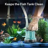 image:imageVIVOSUN 660GPH 40W Submersible Pump for Fish Tank Pond Aquarium Hydroponic Systems with 5ft Power Cord and 4 Nozzles Blue20W 260GPH
