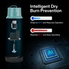 image:imageVIVOSUN 660GPH 40W Submersible Pump for Fish Tank Pond Aquarium Hydroponic Systems with 5ft Power Cord and 4 Nozzles Blue40W 660GPH