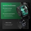 image:imageVIVOSUN AeroWave E6 Gen2 Grow Tent Clip Fan 6 EC Motor Smart Control Powerful Oscillating Fan Local Timer Weatherproof IP54 for Hydroponics Circulation Cooling Black2