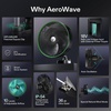image:imageVIVOSUN AeroWave E6 Gen2 Grow Tent Clip Fan 6 EC Motor Smart Control Powerful Oscillating Fan Local Timer Weatherproof IP54 for Hydroponics Circulation Cooling Black9 Clip Fan1 Pack