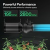 image:imageVIVOSUN D4 4 Inch 195 CFM Inline Duct Ventilation Fan HVAC Vent Blower for Grow Tent Attic Basements or Kitchen Hydroponics Exhaust Booster FanAdjustable Speed