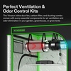 image:imageVIVOSUN R4 4 Inline Duct Ventilation Fan amp Speed Controller Workshop 190 CFM Fan for HVAC Vent Booster Fan for Grow Tents Basements Bathrooms Kitchens Attics and 3D Printer8 Combo