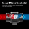 image:imageVIVOSUN R4 4 Inline Duct Ventilation Fan amp Speed Controller Workshop 190 CFM Fan for HVAC Vent Booster Fan for Grow Tents Basements Bathrooms Kitchens Attics and 3D Printer6 Basic