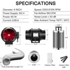 image:imageVIVOSUN R4 4 Inline Duct Ventilation Fan amp Speed Controller Workshop 190 CFM Fan for HVAC Vent Booster Fan for Grow Tents Basements Bathrooms Kitchens Attics and 3D Printer4 Combo