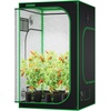 image:imageVIVOSUN S538 5x2 Grow Tent 60x32x80 High Reflective Mylar Growing Tents 2x5 with Observation Window and Floor Tray for Hydroponics Indoor Plant for VS2000VSF4300Black