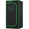 image:imageVIVOSUN S538 5x2 Grow Tent 60x32x80 High Reflective Mylar Growing Tents 2x5 with Observation Window and Floor Tray for Hydroponics Indoor Plant for VS2000VSF4300Black