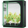 image:imageVIVOSUN S538 5x2 Grow Tent 60x32x80 High Reflective Mylar Growing Tents 2x5 with Observation Window and Floor Tray for Hydroponics Indoor Plant for VS2000VSF4300Black