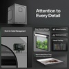 image:imageVIVOSUN S538 5x2 Grow Tent 60x32x80 High Reflective Mylar Growing Tents 2x5 with Observation Window and Floor Tray for Hydroponics Indoor Plant for VS2000VSF4300Gray